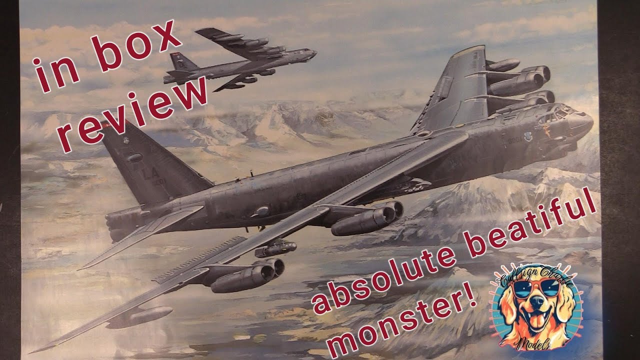 HPH Models 1/48 B-52H in box review