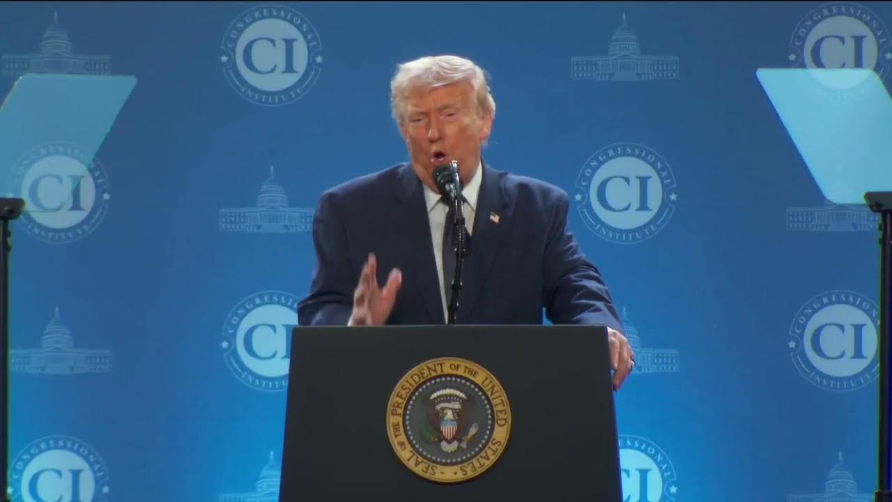 President Trump speaks