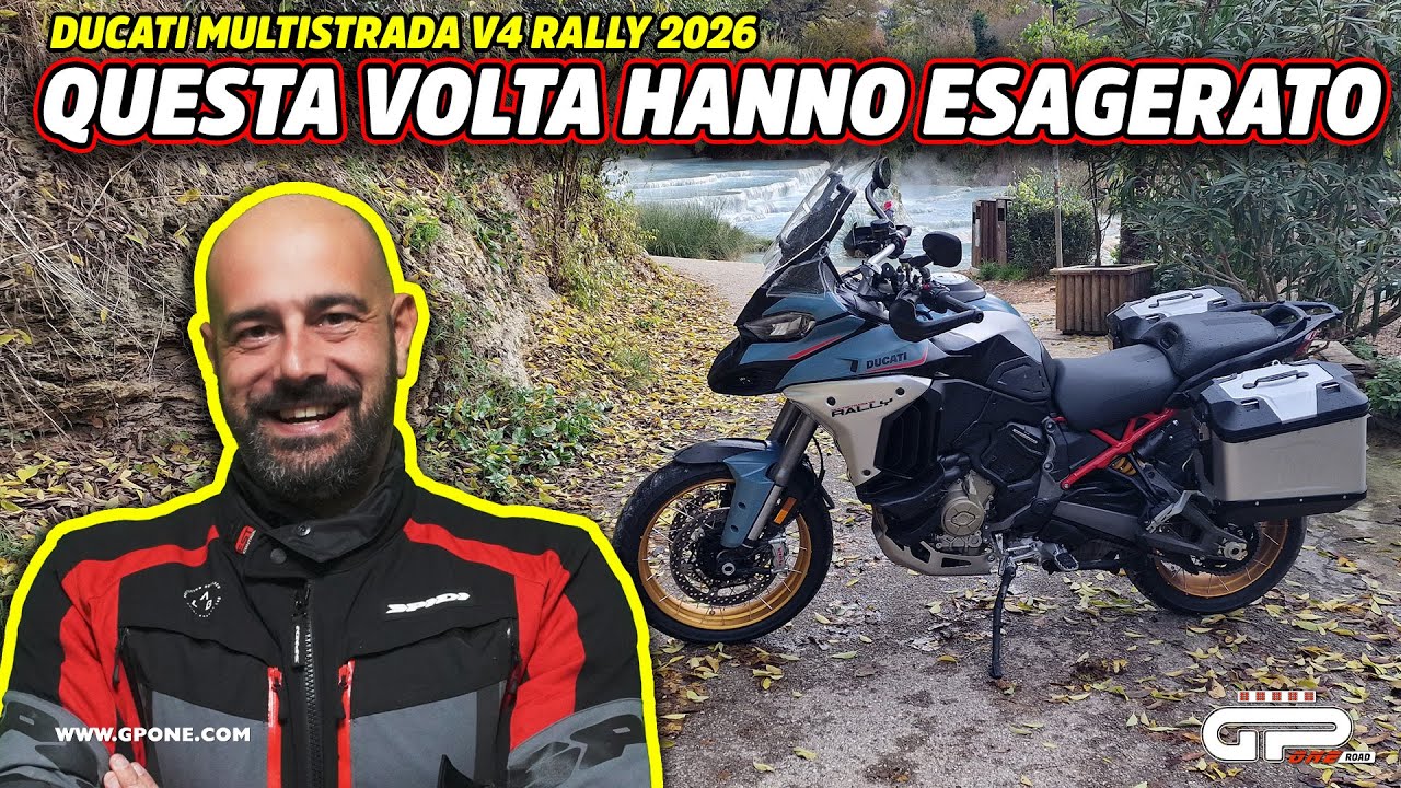Ducati Multistrada V4 Rally 2026: i viaggi non finiscono mai
