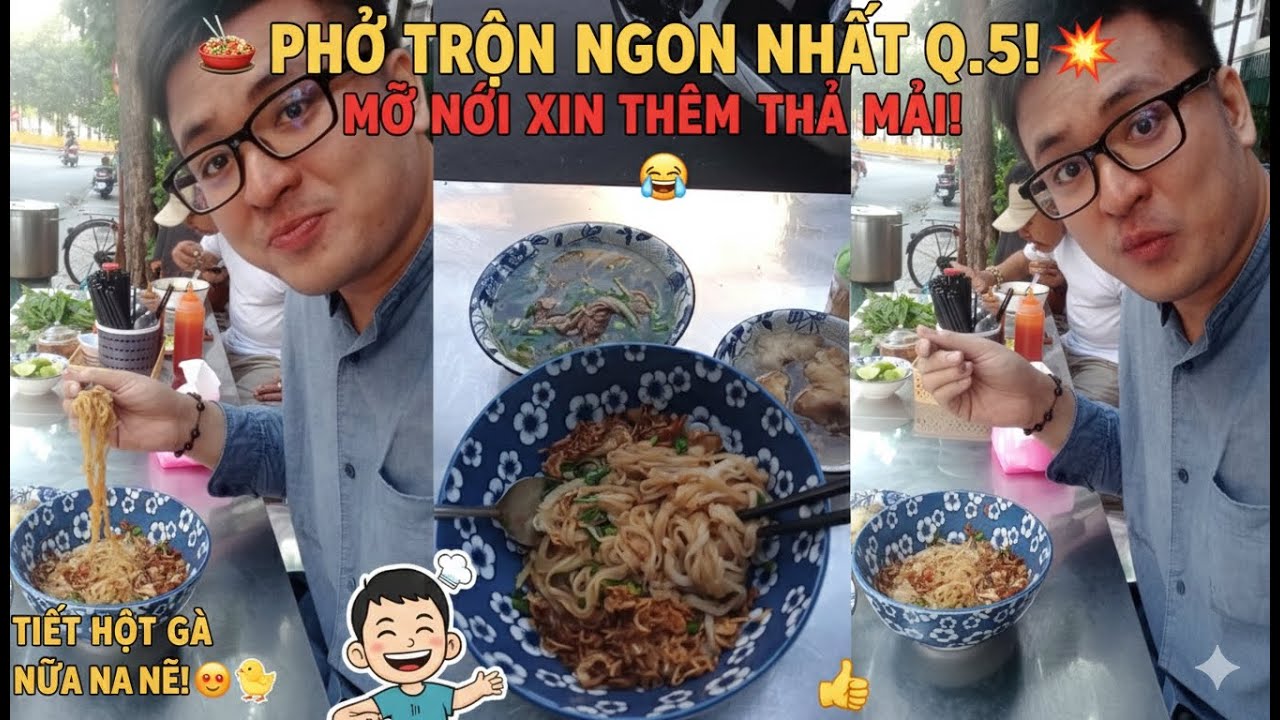 Phở Trộn NGON NHẤT S&agrave;i G&ograve;n? | Ăn SẬP Qu&aacute;n Ngon Quận 5 | BI ƠI OFFICIAL