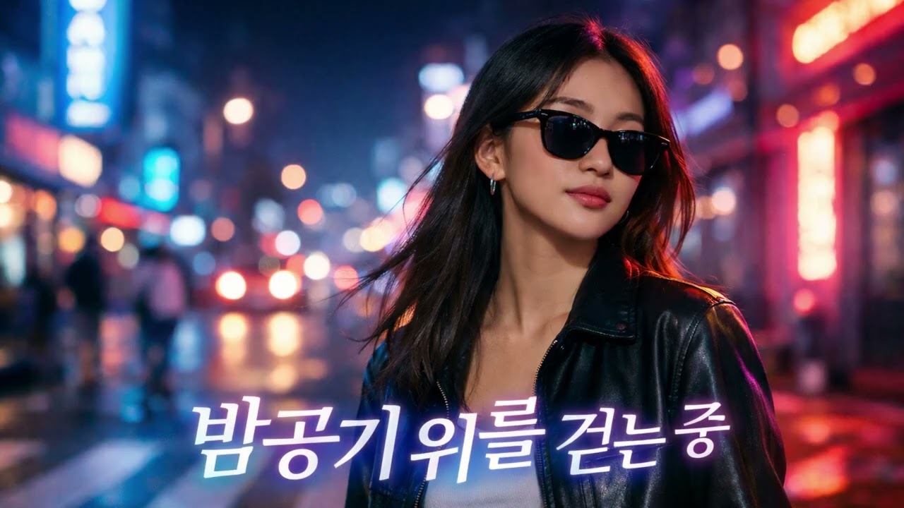 Walking on the Night Air 🌙 | Korean Urban Deep House | 밤공기 위를 걷는 중