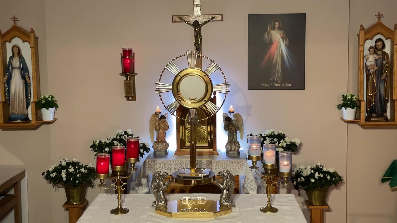 LIVE Eucharistic Adoration - Sisters of Divine Mercy