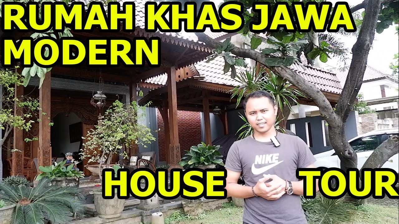Review Rumah Khas Jawa Kombinasi Bali Modern | Keren Banget |Suasananya Asri & Nyaman Banget