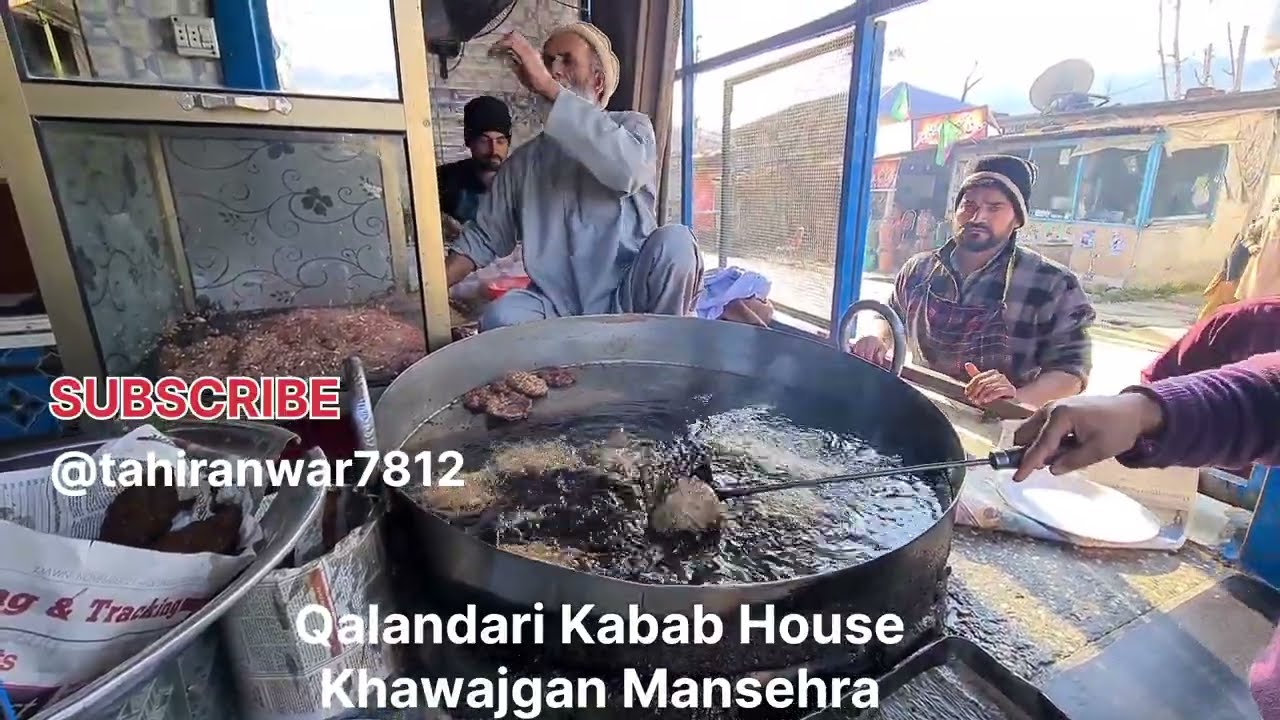 Qalandari Kabab House Khawajgan Mansehra Hazara Pakistan | Pakistan's Best Kabab Shop #youtube