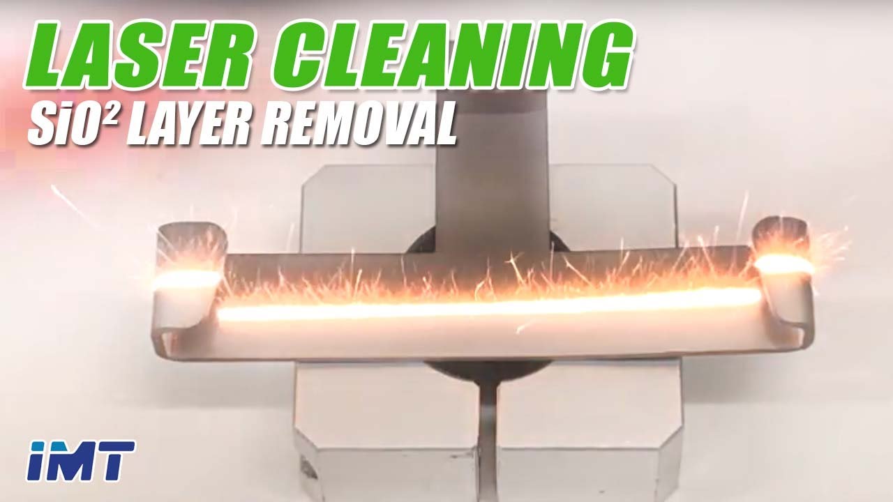 [아이엠티 IMT-Laser] Jig(SiO2 coated layer) cleaning (레이저-지그에 오염된 SiO2 막질 제거)