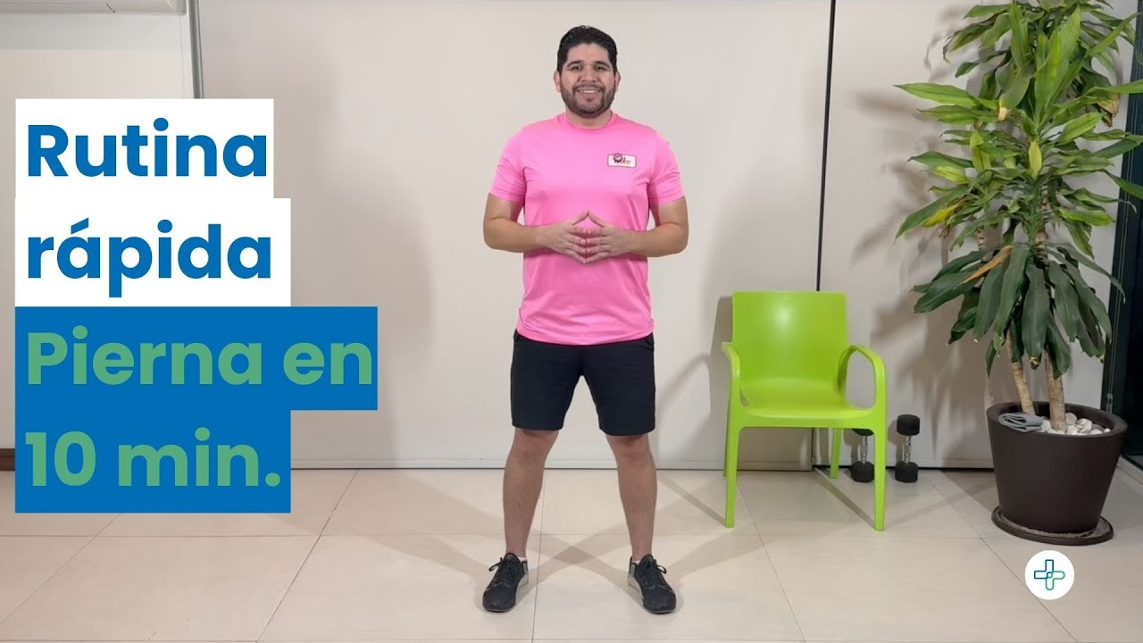 Piernas en 10 Minutos 🦵🔥 | Mini Rutina para Adultos Mayores
