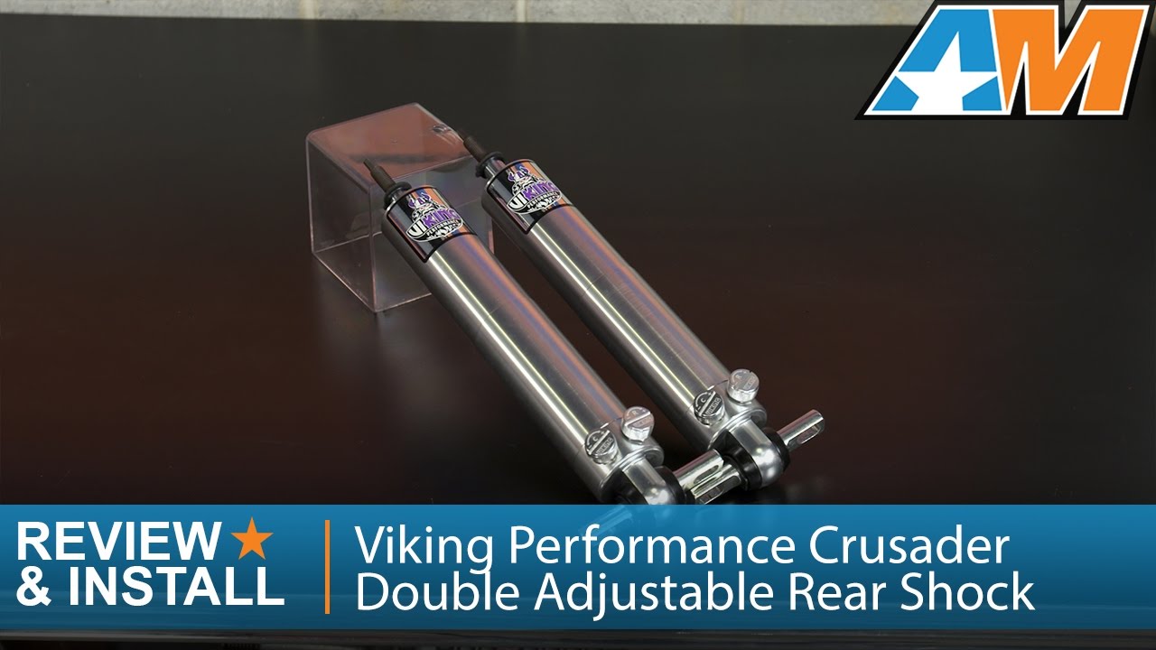 2015-2017 Mustang Viking Crusader Double Adjustable Rear Shock (GT, Ecoboost, V6) Review & Install