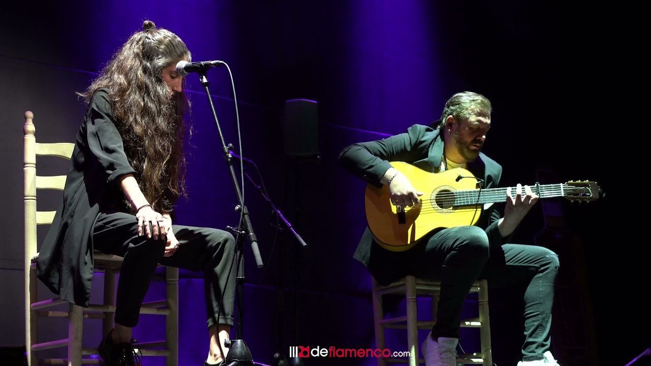 Teresa Hernández en el Concurso de Cante Zamara Music