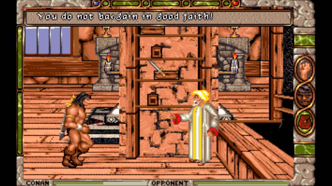 Conan the Cimmerian (MS-DOS) Gameplay