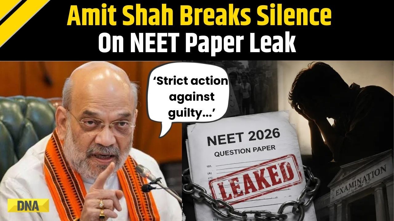 NEET Paper Leak 2026: 'Strict Action Against Those Guilty'; Shah's Big Message On NEET Paper Leak