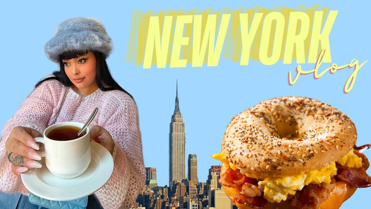 NYC Work Trip Vlog | Shopping, Dessert Tasting & City Chaos