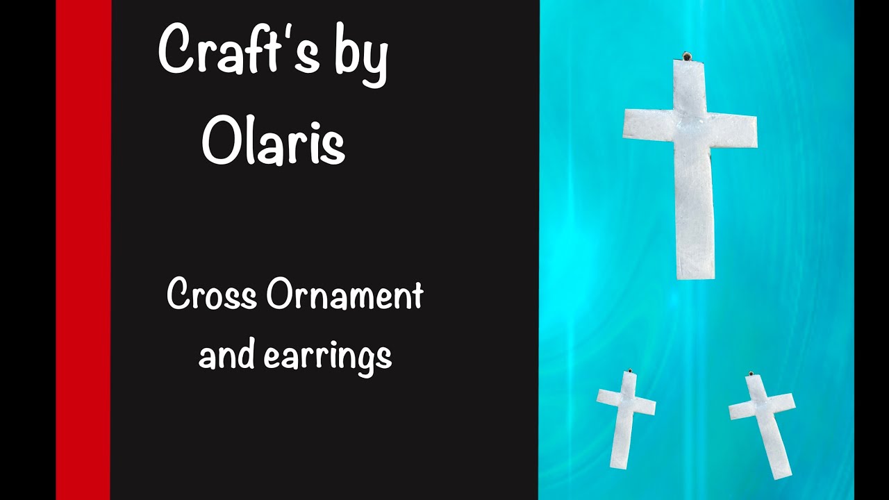 Making a Cross and Cross earrings 