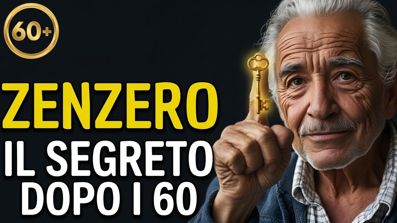 Il Segreto dello Zenzero Per Chi Ha Più di 60 Anni!