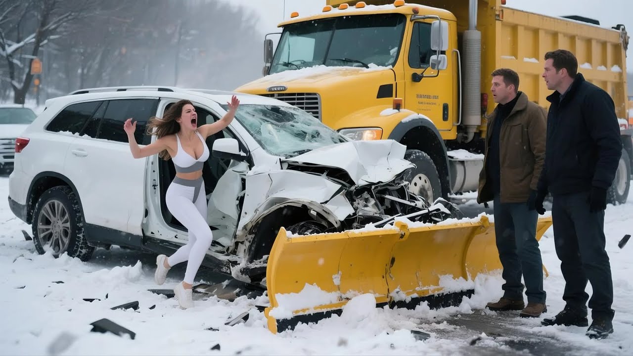 HOA Karen Slammed Into My Plow Truck In The Snow, Then Demanded I Pay Her Insurance Deductible