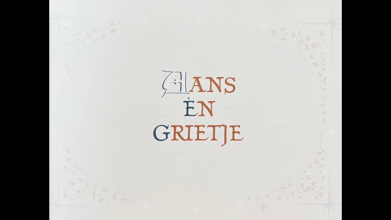 Sprookjes uit d'n Efteling in 't Brabants: Hans en Grietje