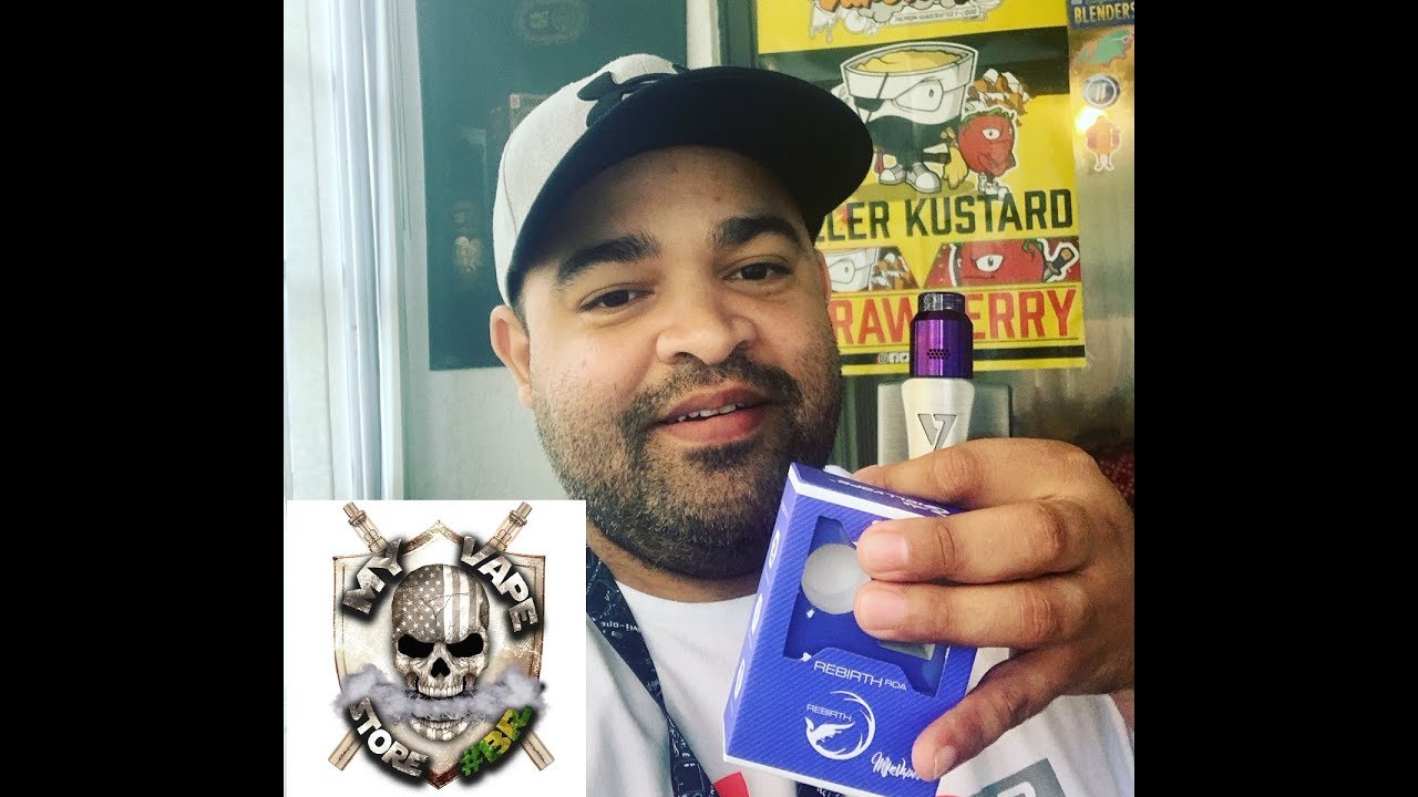 REBIRTH RDA by Mike Vapes & Hellvape #PORTUGUES (Vape, Cigarro eletr&ocirc;nico, Ecig).