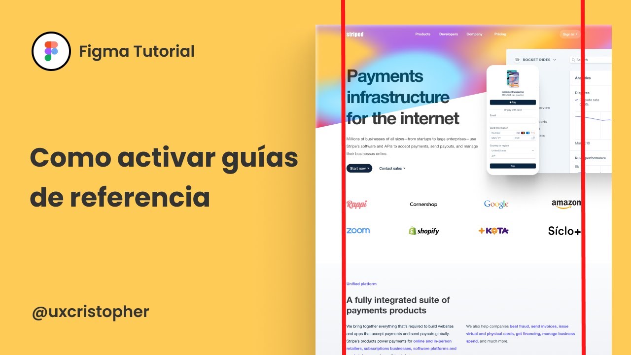 Figma Tutorial - Cómo activar guias de referencia