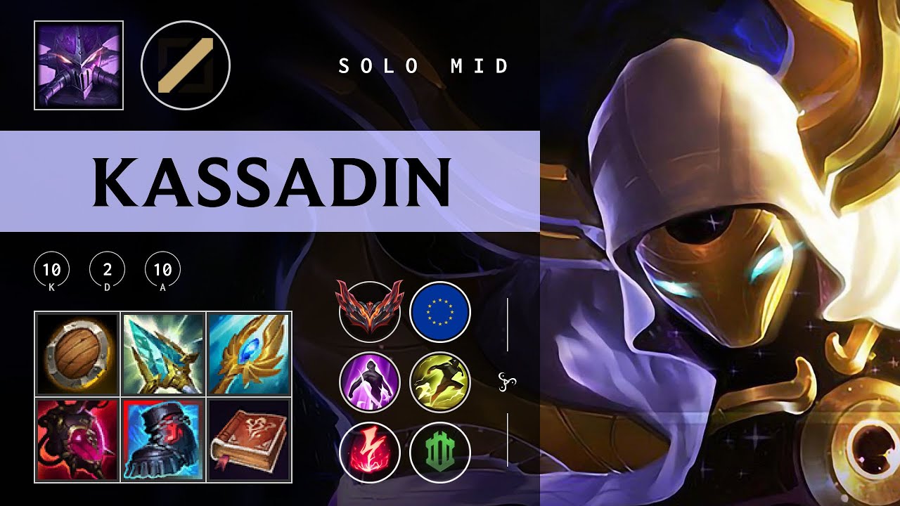 Kassadin Mid vs Mel - EUW Grandmaster Patch 25.24
