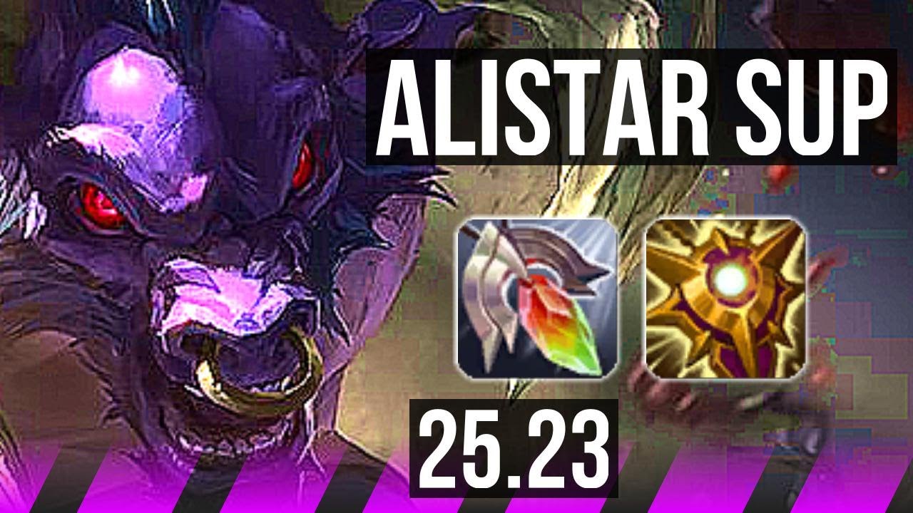 ALISTAR & Jhin vs NAUTILUS & Miss Fortune (SUP) | Rank 4 Alistar, Rank 18 | EUW Challenger | 25.23