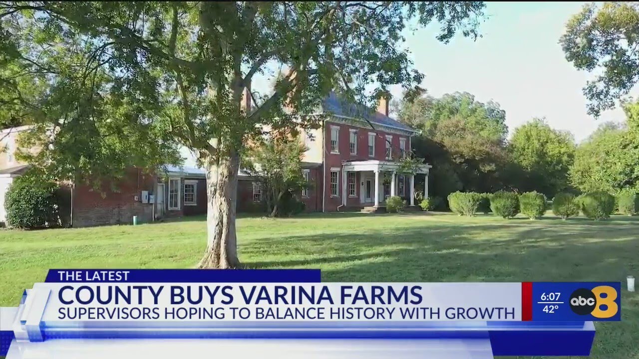 'The birthplace of Henrico': County leaders vote to purchase historic Varina Farms site