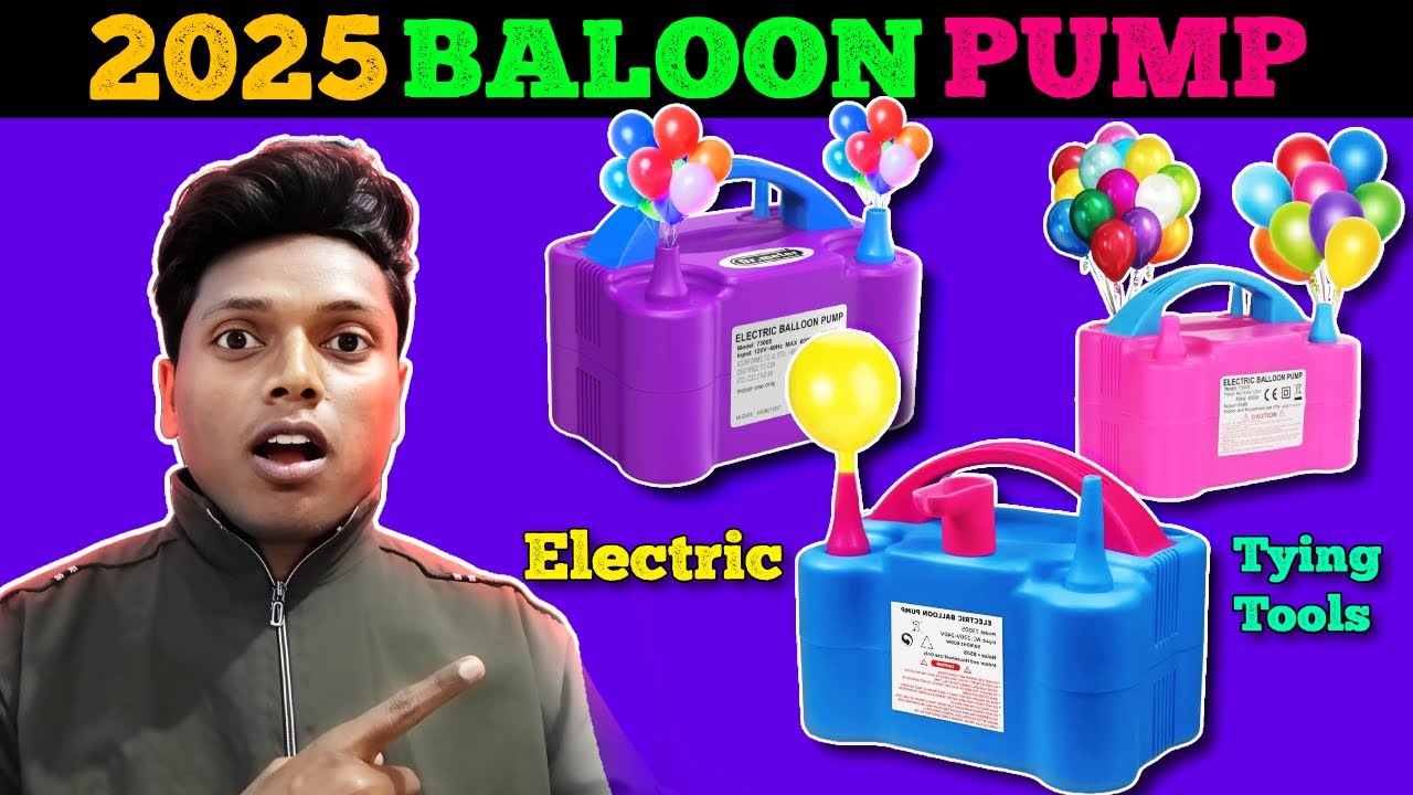Top 3 best electric balloon pump | best electric balloon pumps for home | best balloon pumps