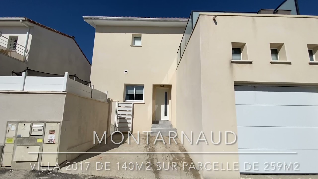 MONTARNAUD - Villa 2017 de 140m2 sur parcelle de 259m2