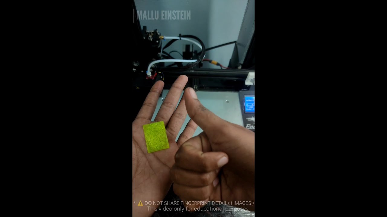 UNLOCK ANY MOBILE WITH 3D PRINTED FINGERPRINT part1 |mallu einstein#shorts #yoitubeshorts #treading