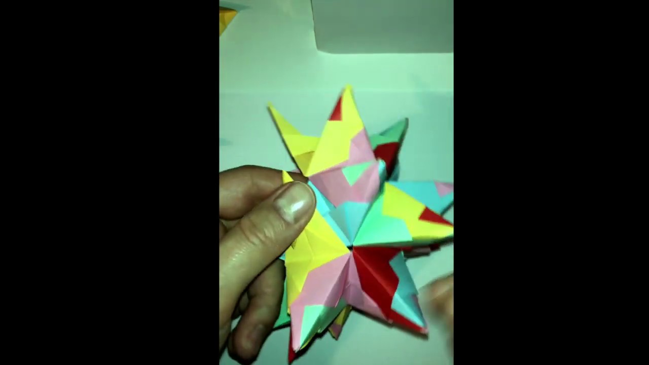 Bascetta Stern falten - Teil 3