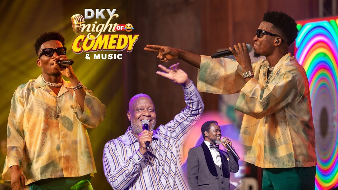 Kofi Kinaata Stunning Performance at DKY Night of Comedy and Music that got everyone on their feet 