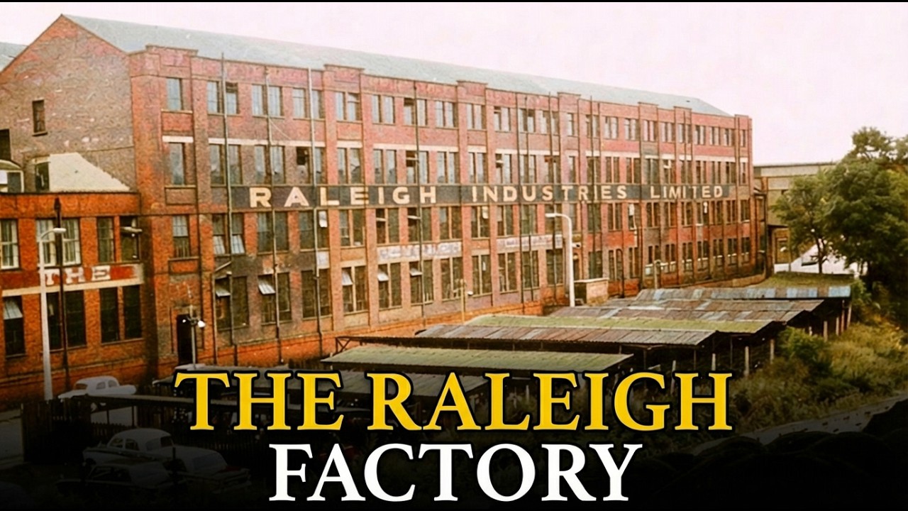 The Rise and Fall of the UK's Bicycle Empire: The Silent Raleigh Factory!