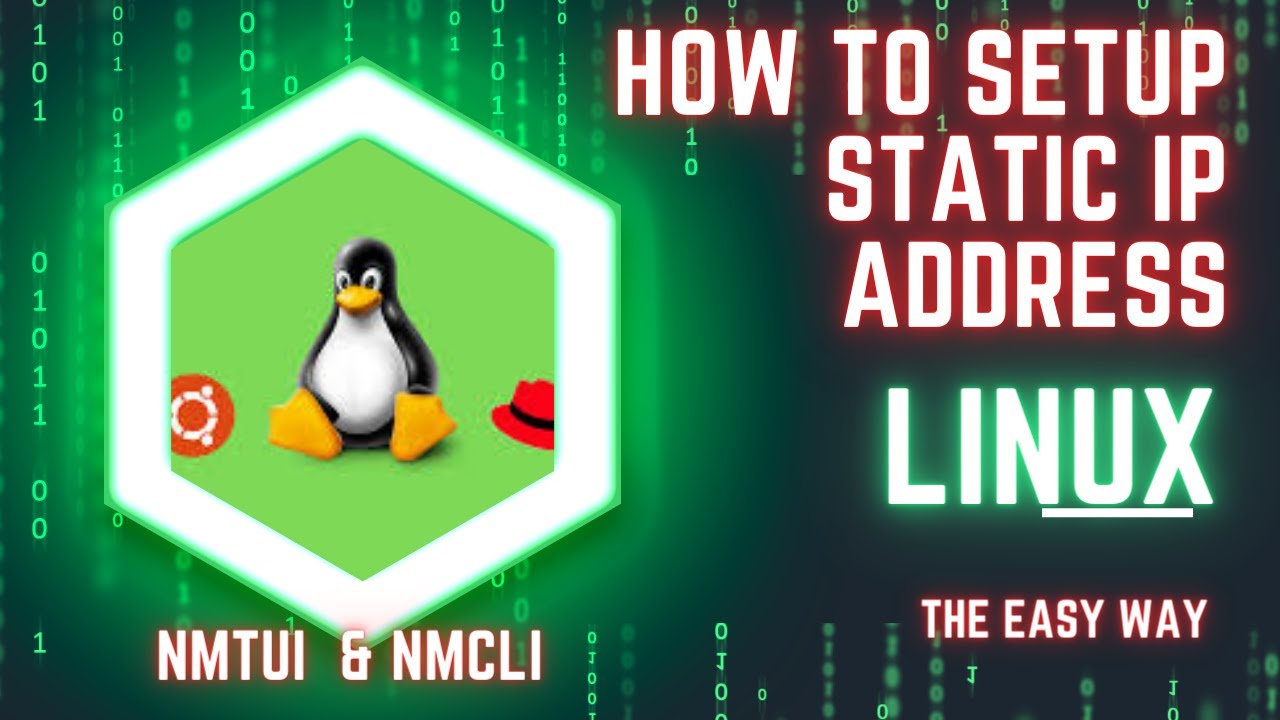 Простая настройка статического IP-адреса в Linux: руководство по NMTUI и NMCLI для стабильной работы сети.