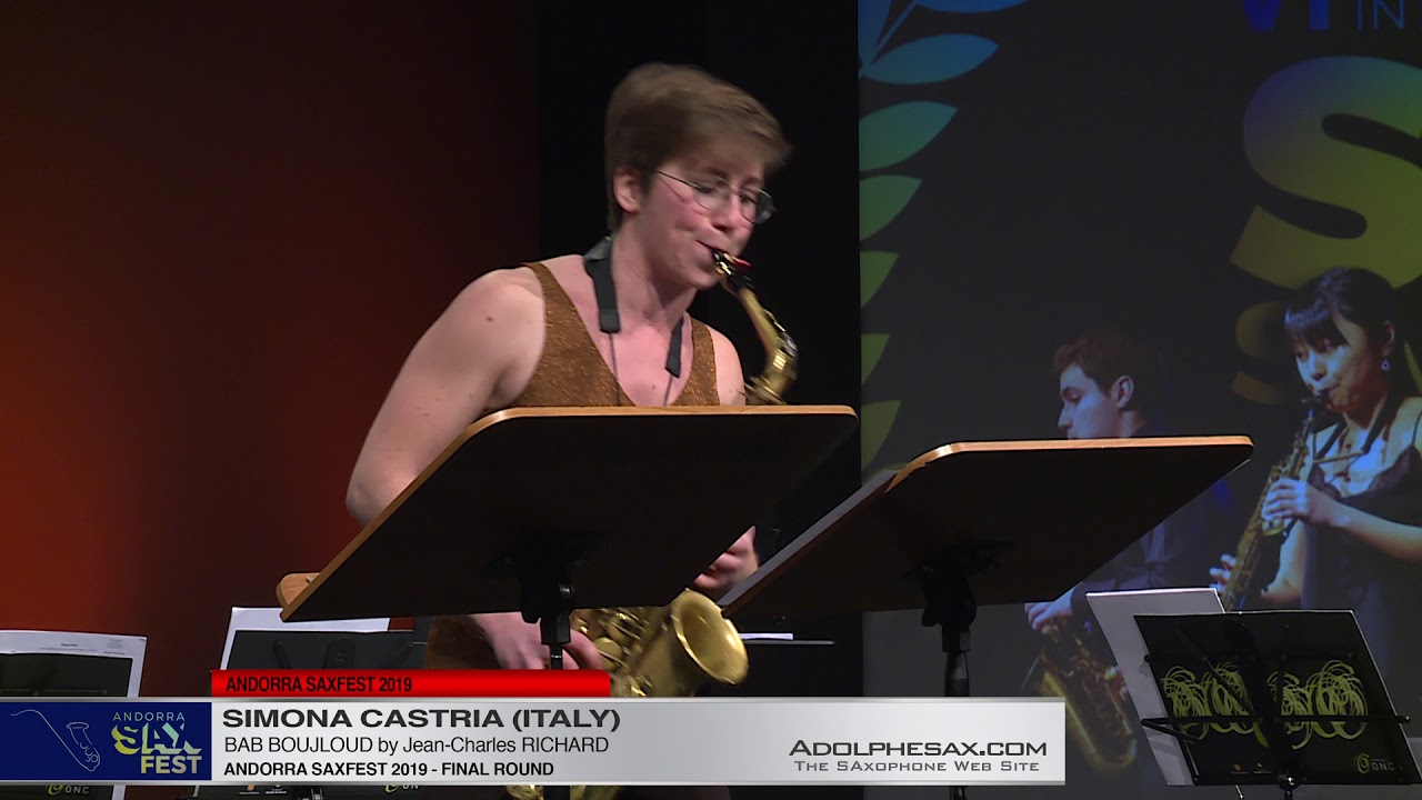 Andorra SaxFest 2019 -  Simona CASTRIA -  Bab Boujloud by Jean Charles RICHARD
