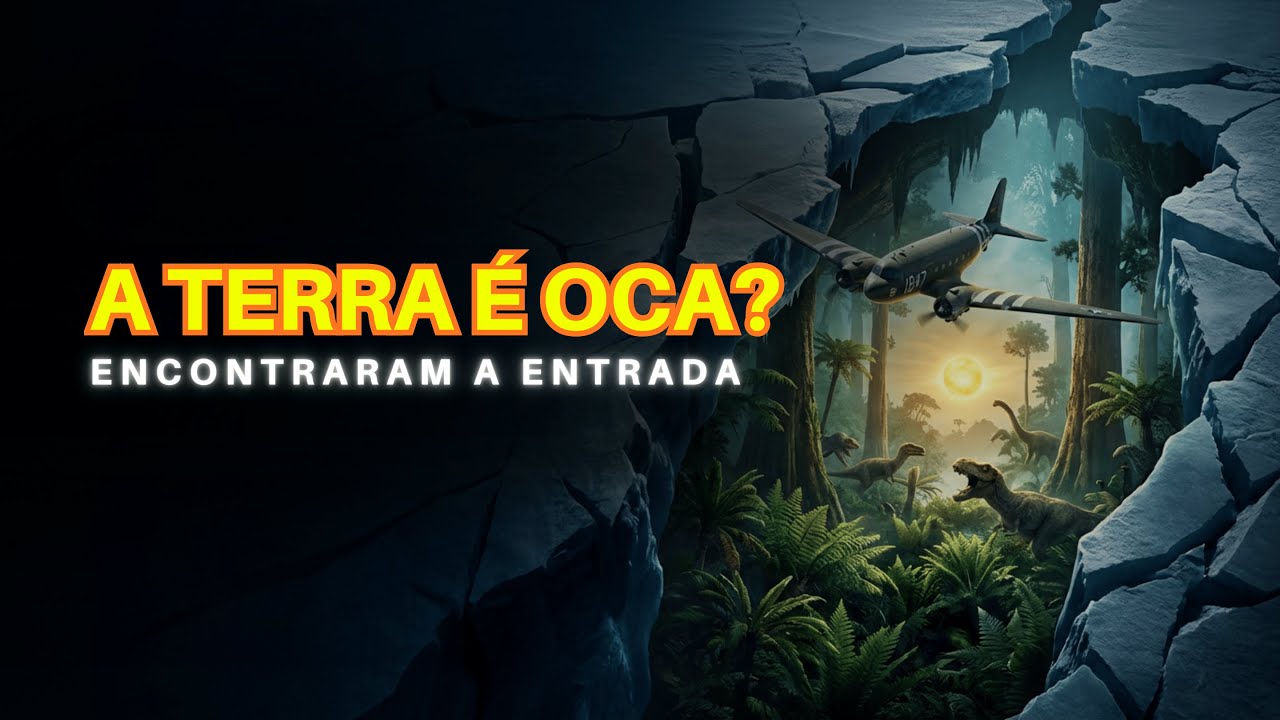 A Terra é OCA? O que o Almirante Byrd viu em 1947 (O Arquivo Proibido).