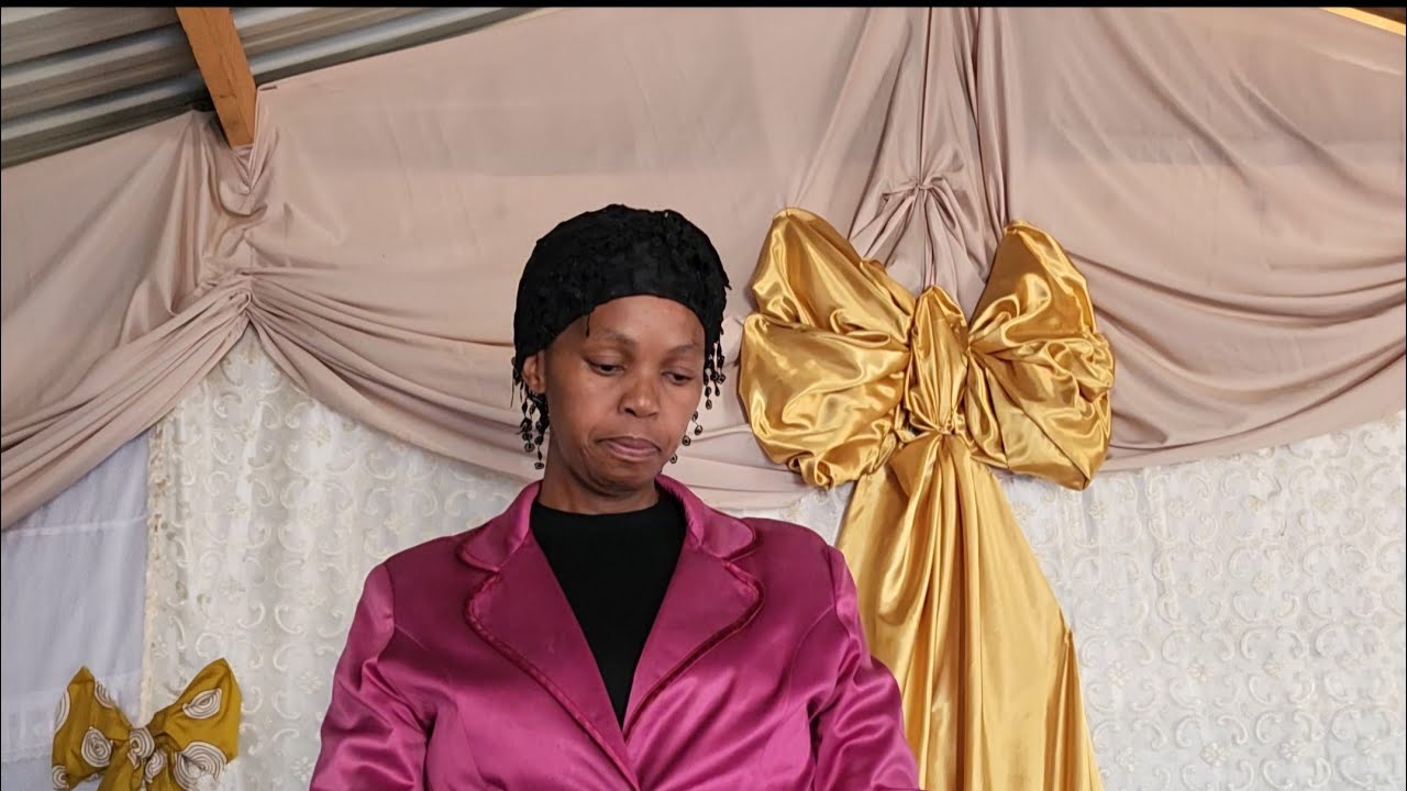 Sunday Service 11 January 2026 (Mme Sebongile) Time to go back to God. 