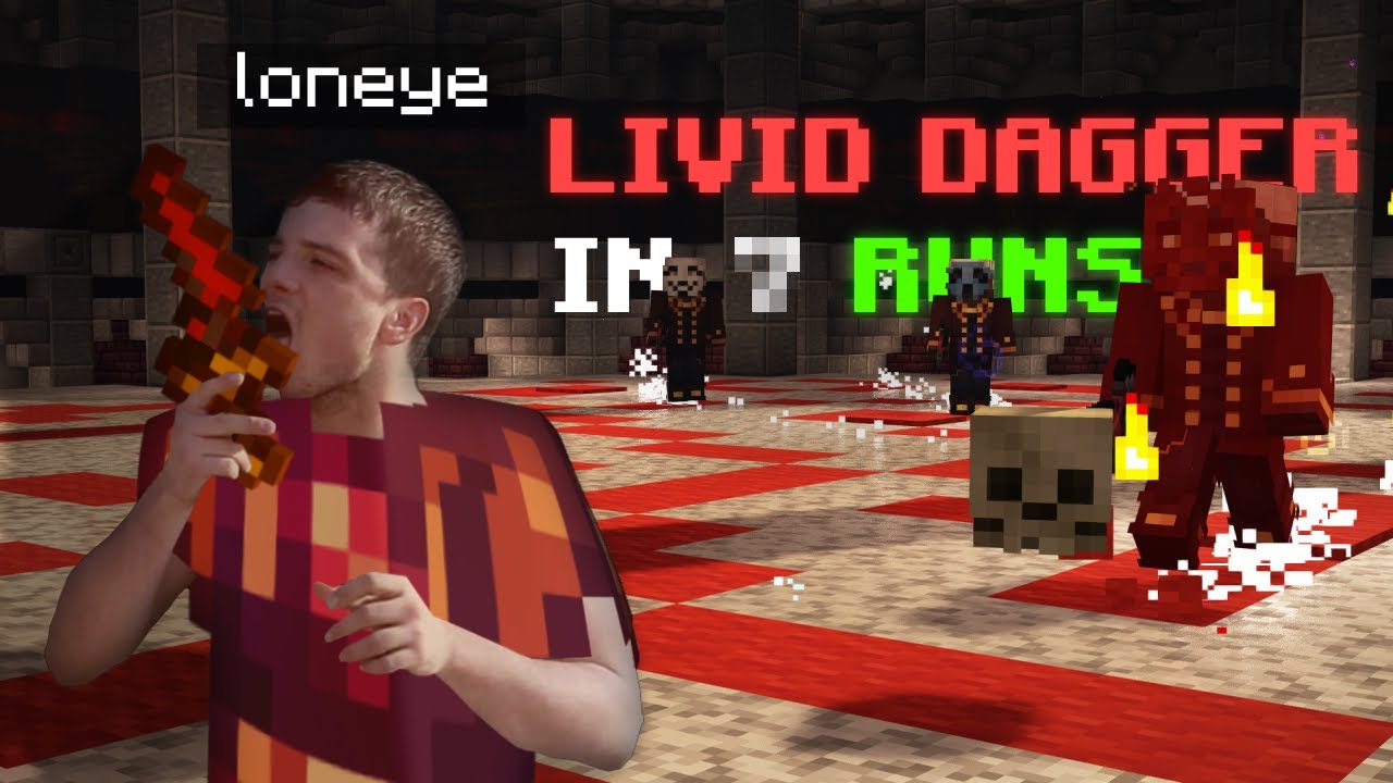 I Dropped A Livid Dagger In How Many Runs?! | Hypixel Skyblock