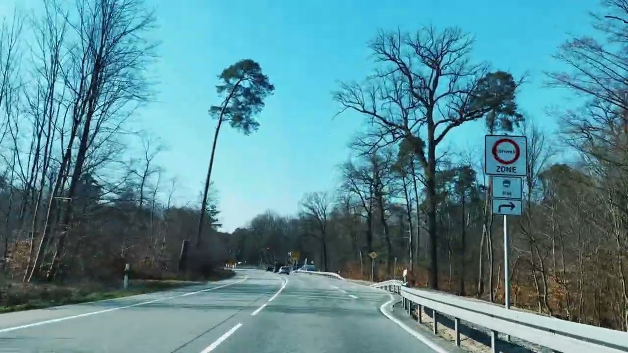 Daytime Road Trip in Kreis Offenbach, Hessen, Germany ☀️🛣️🚗