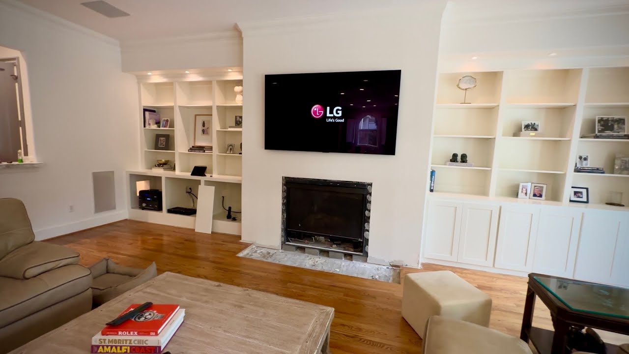 LG G3 OLED Install & Focal 7.1 w SVS in wall subwoofer