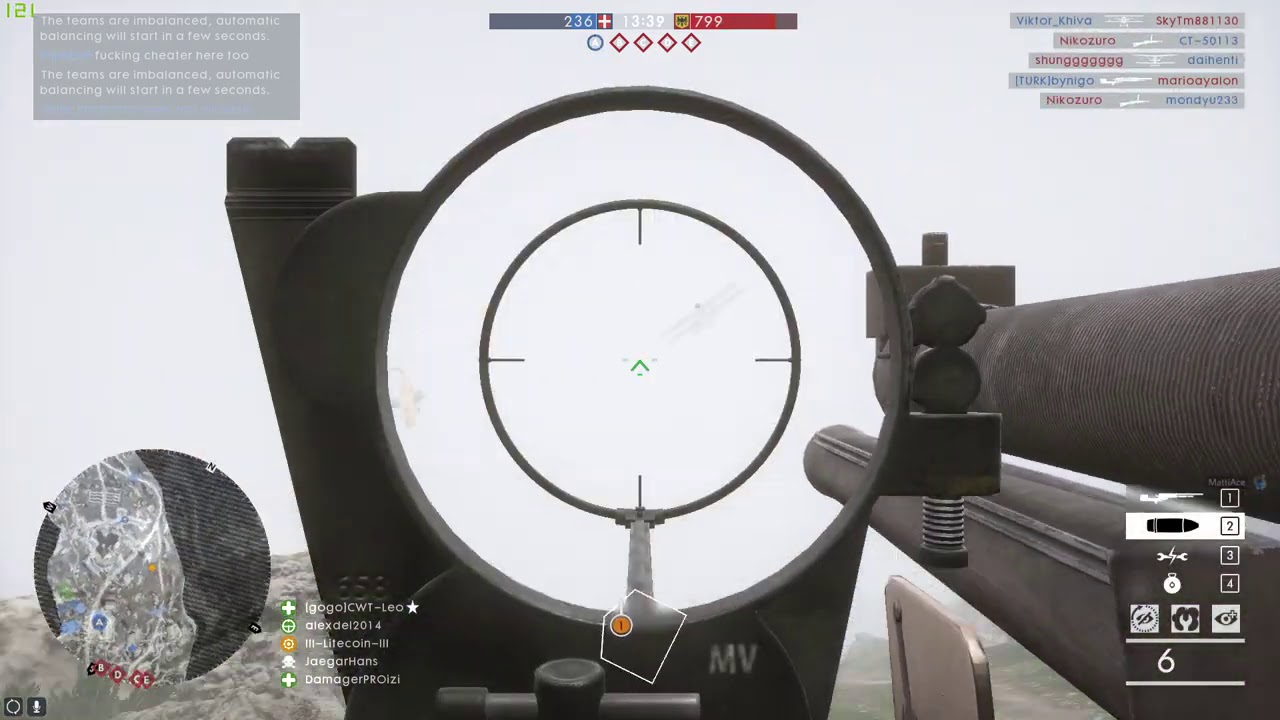 BF1 - Cheaters ruining for youtubers?