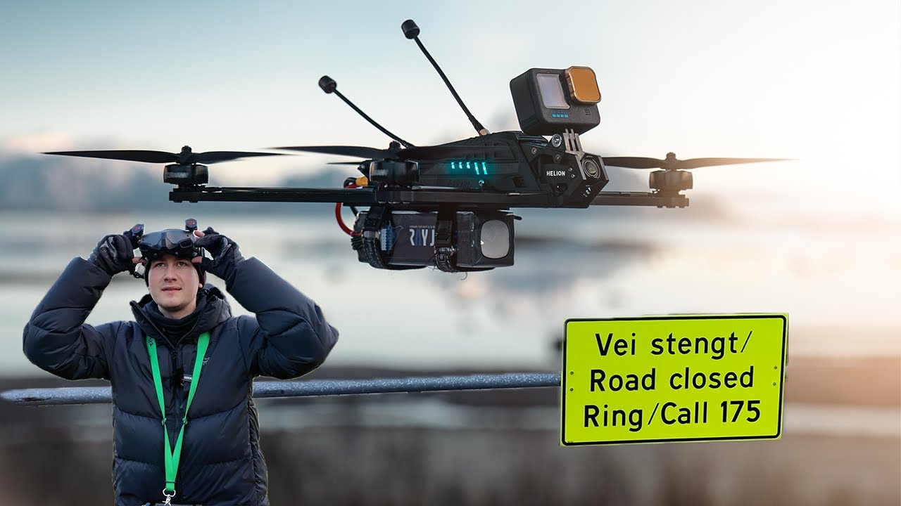 10-inch Chasing Arctic Calm: Long-Range FPV Adventure in Lofoten Before Winter
