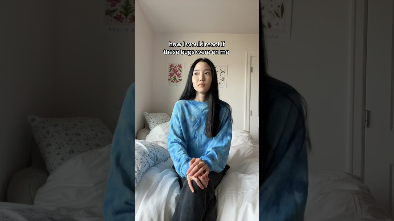 как бы я отреагировал, если бы эти насекомые были на мне