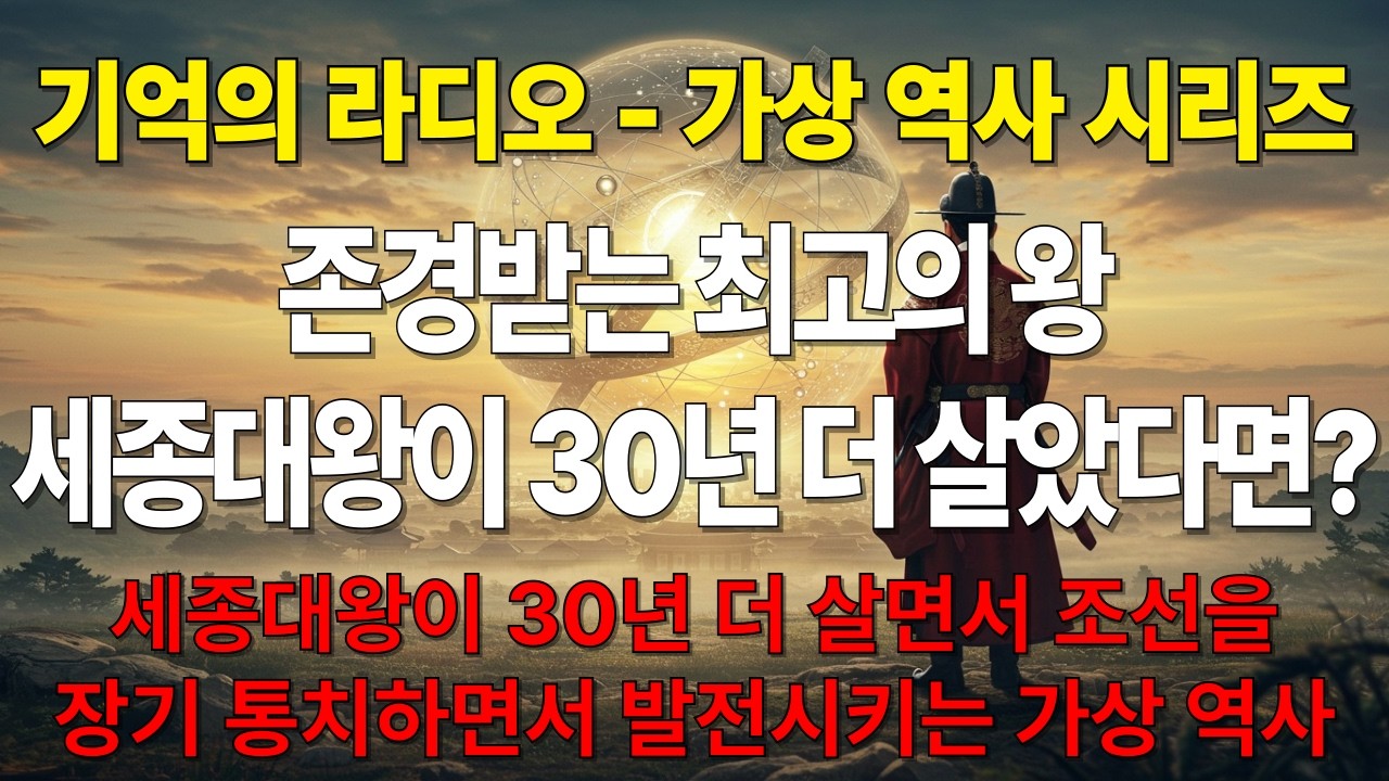 세종대왕이만약30년간더살았다면 기억의라디오 가상역사시리즈
