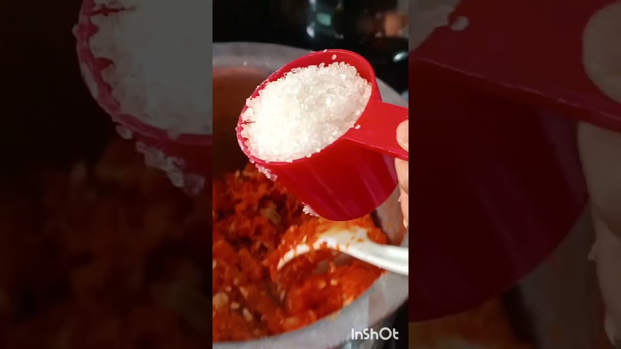 Gajar ka halwa Indian.sweet desser made from grated carrots cooked milk,sugar,ghee # Gajar ka halwa