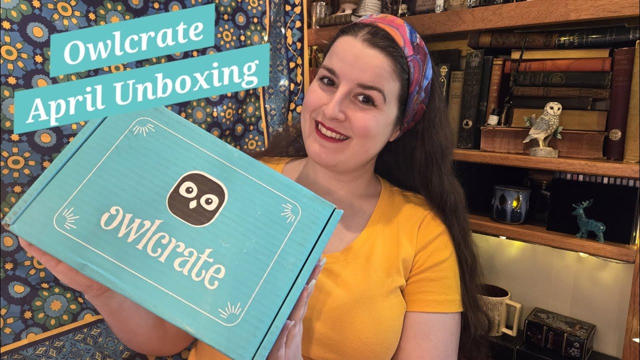 Owlcrate April unboxing THE EDGE OF A NEW DAWN