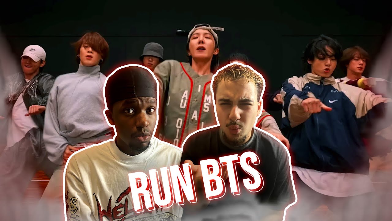OUR FIRST TIME WATCHING BTS (Run BTS)' Dance Practice + Song