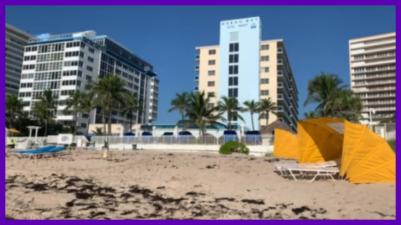Ocean Sky Hotel And Resort Ft. Lauderdale Florida Review.