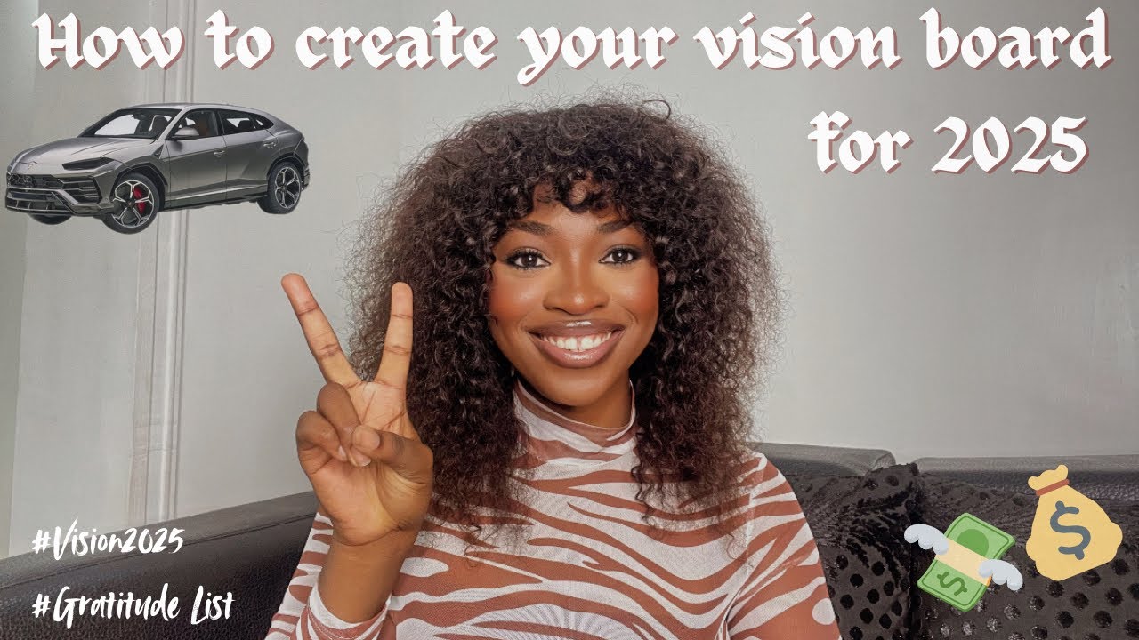Manifest Your Dreams!✨ How to Create the Ultimate Vision Board for 2025