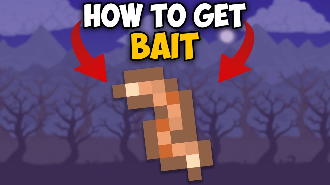 How To Easily Get Bait in Terraria 1.4.5 | Terraria How To Easily Get Bait