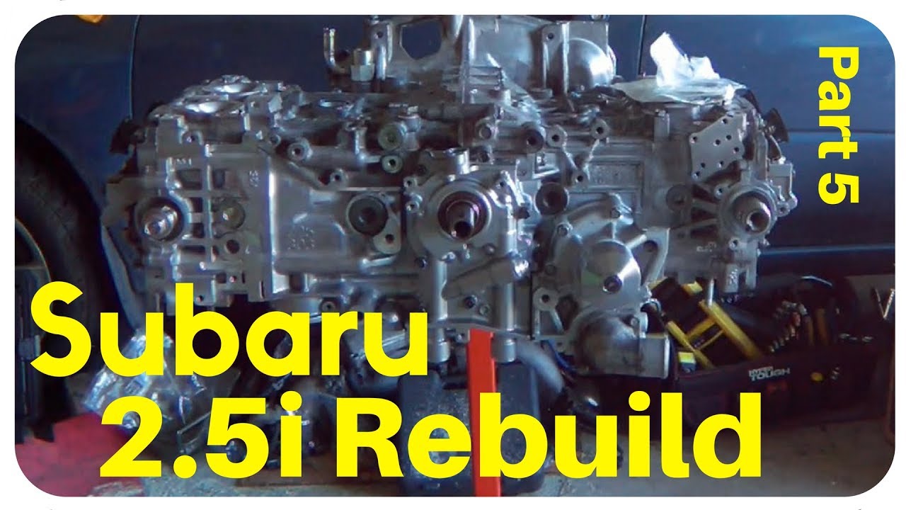 2007 Subaru Impreza 2.5i SOHC Rebuild -Part 5 How To Install AVLS Solenoid Cam Seal Timing Tensioner