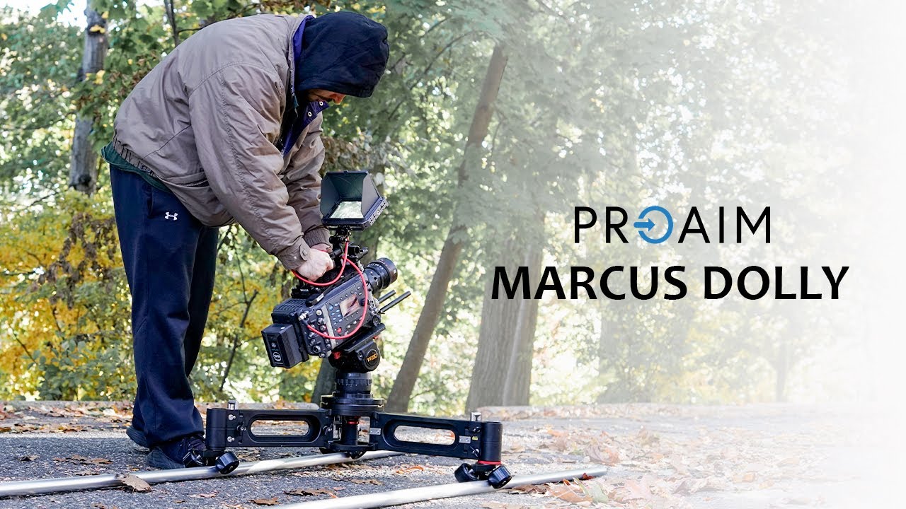 Proaim Marcus Camera Dolly with Mitchell & Euro/Elemac Adapter Base