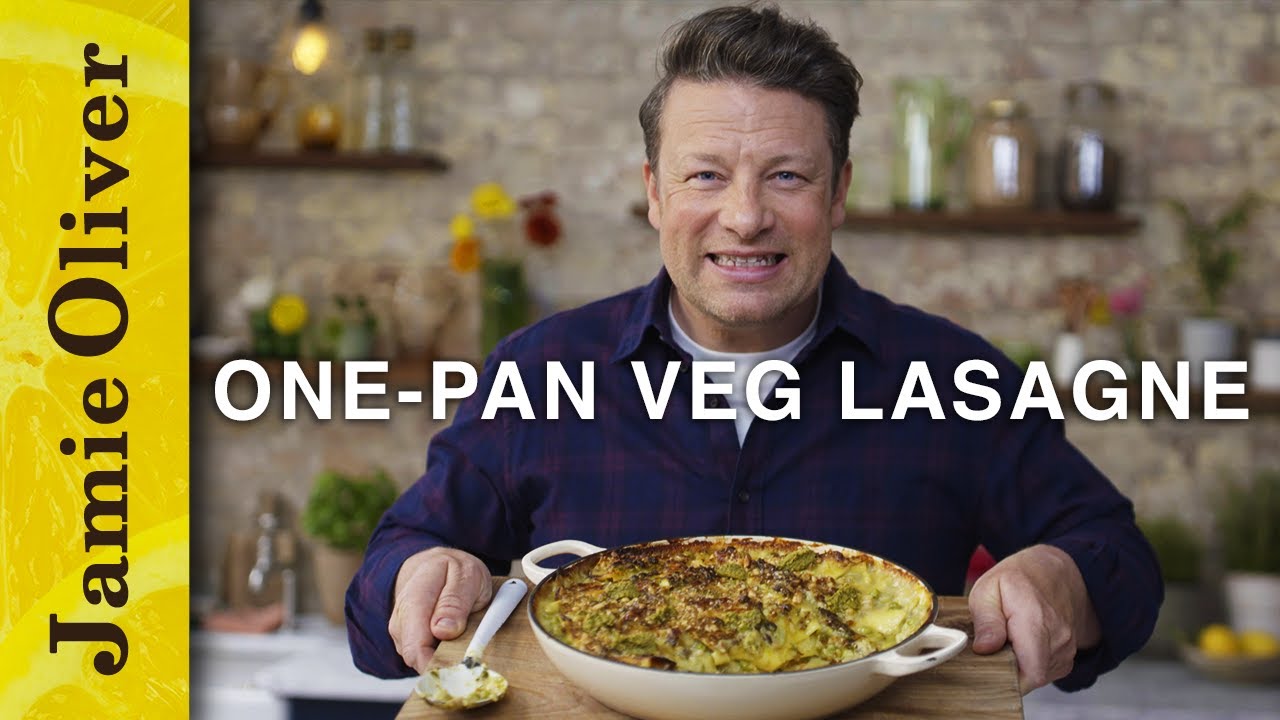 One-Pan Scruffy Veg Lasagne | Jamie Oliver